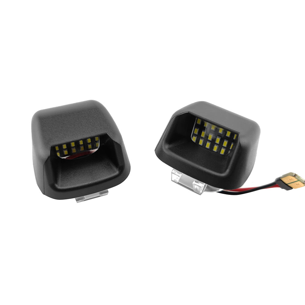 License LED Number Plate Lights Suitable For Nissan Navara D40 2005-2016 Rear Bumper-2
