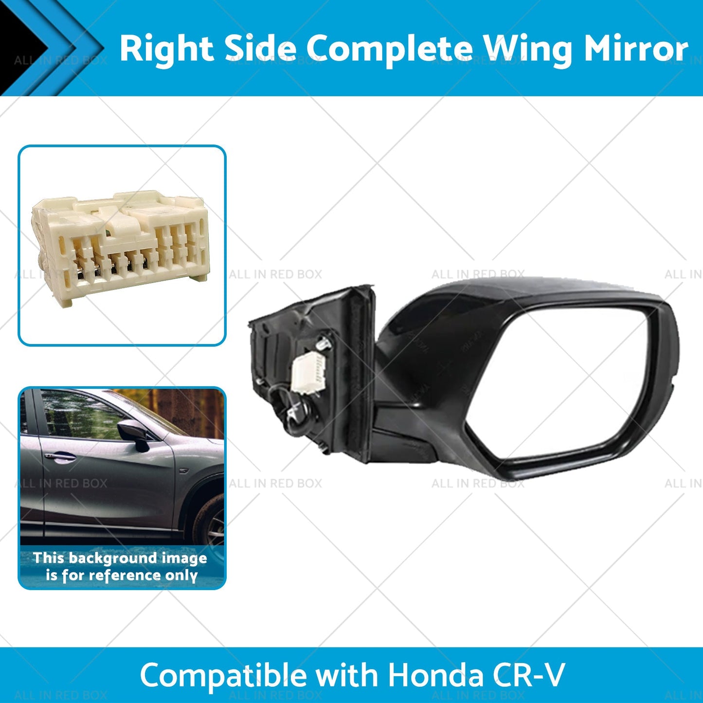 Right Door Mirror Suitable for Honda CRV CR-V RM 2012-2017 Blinker RH