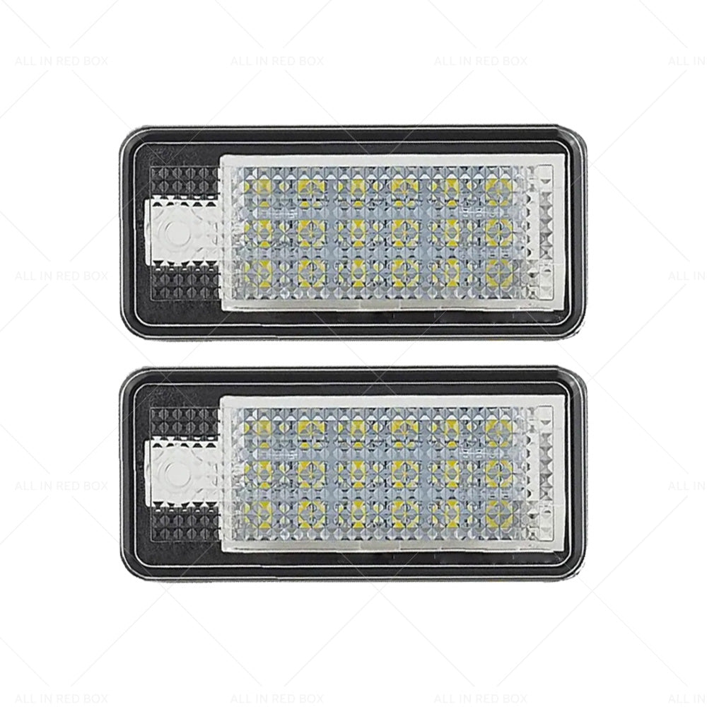 Suitable For Audi A3 A4 S4 B6 B7 LED License Number Plate Light Error Free Units