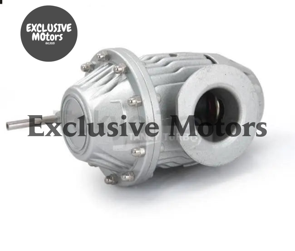 Universal SSQV SQV4 SQVIV Style Aluminum Silver Turbocharge Turbo Blow Off Valve With Flang For Subaru (Silver/black) TK-SQV4F - Tokyo Tom's