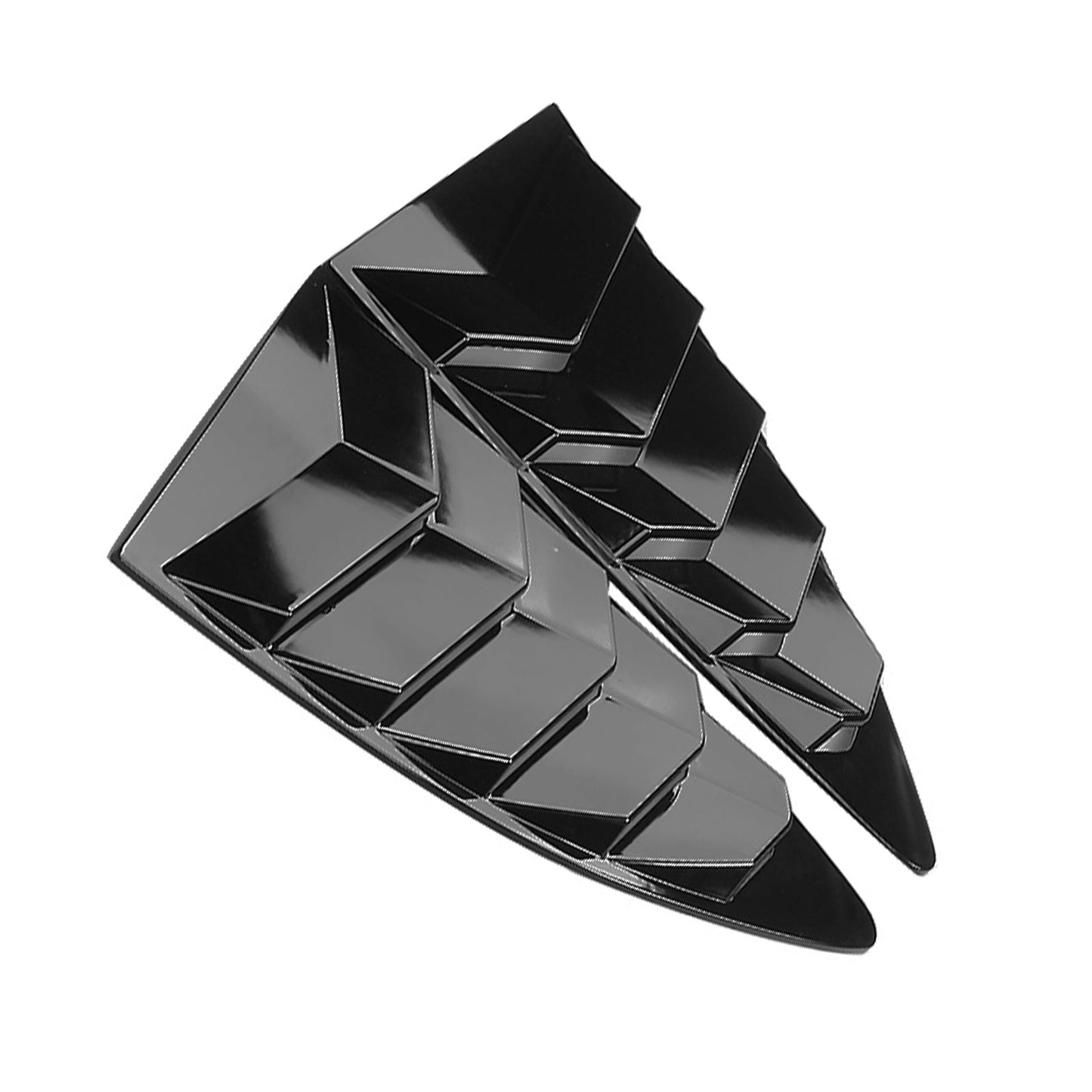 2xCar Rear Side Window Louvers Cover Suitable For Toyota 86/Subaru BRZ 2013-2019-2