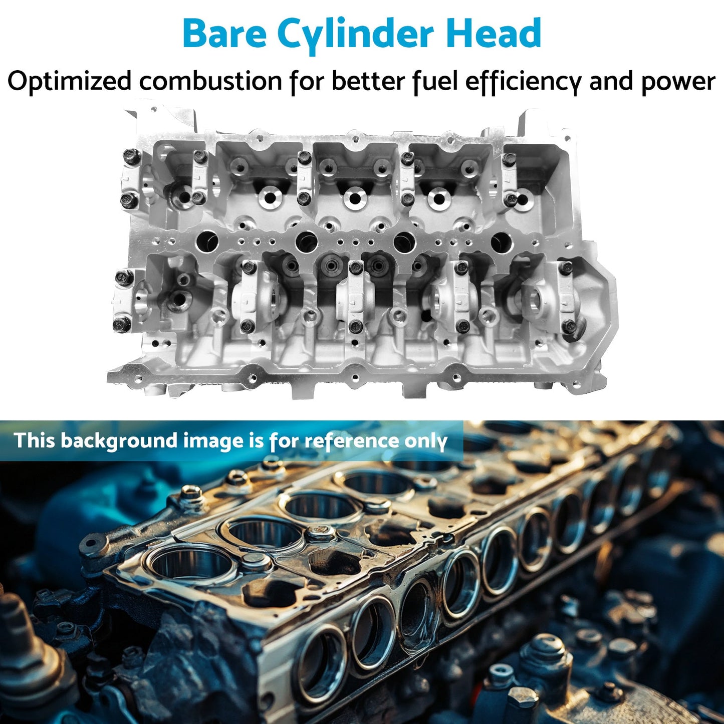 Bare Cylinder Head Suitable For Mitsubishi Triton Pajero Sport 4N15 2.4L Diesel-3