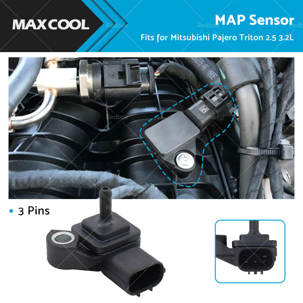 Manifold Absolute Pressure MAP Sensor Suitable for Mitsubishi Pajero NS NT Triton ML MN-0