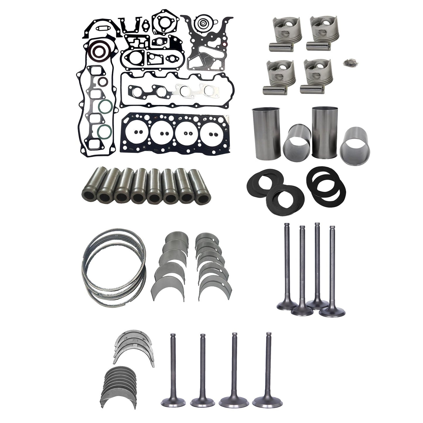Overhaul Rebuild Suitable For Toyota 1989-1998 Hilux&Hiace 3L Engine 2.8 Litre-1