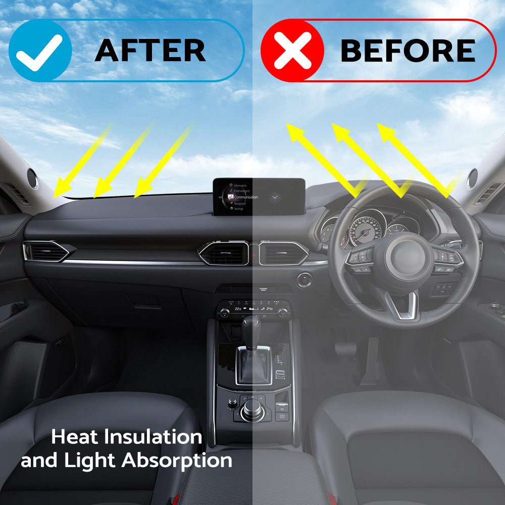 Dash Mat Fits For Mitsubishi Triton MN Series GL GLX Dashboard Sun Cover Carpet-4