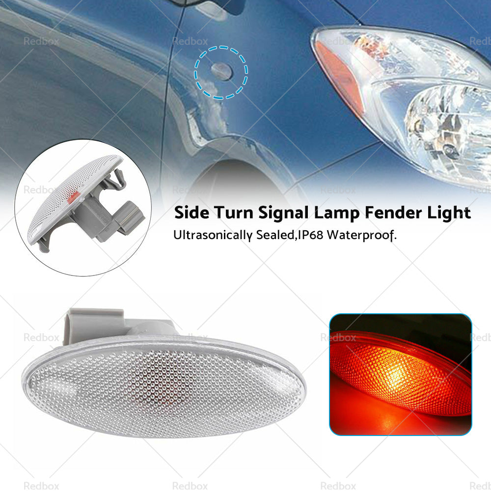 1 Pair of Guard Flasher Indicator Light Lamp Suitable For Toyota RAV4 30 Series-1