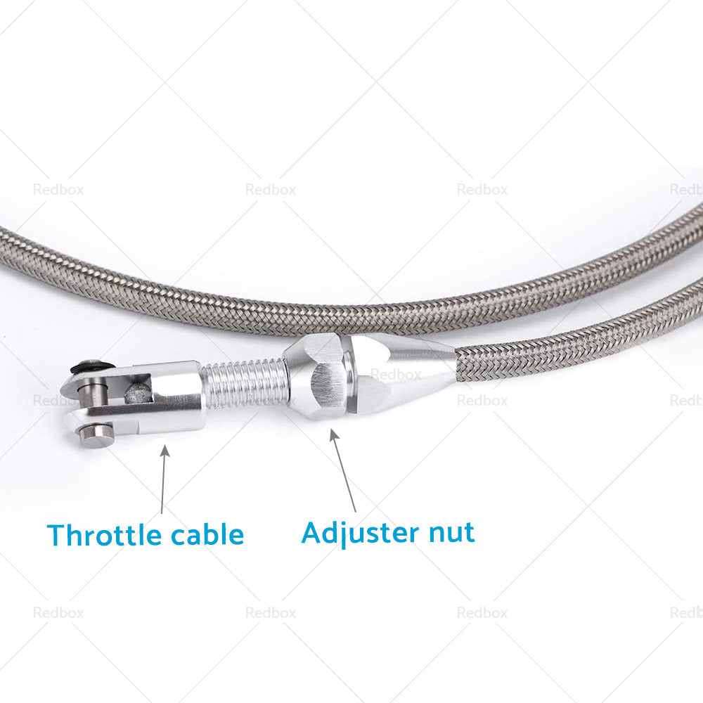 36 inch Braided Throttle Cable Kit Suitable For 97-07 Chevrolet LS1 4. 8 5. 3 5. 7 6. 0-3