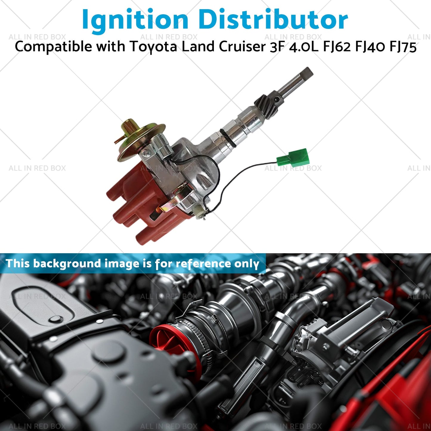 19100-61180 Distributor Suitable for Toyota Land Cruiser 3F 4. 0L FJ62 FJ40 FJ75-4