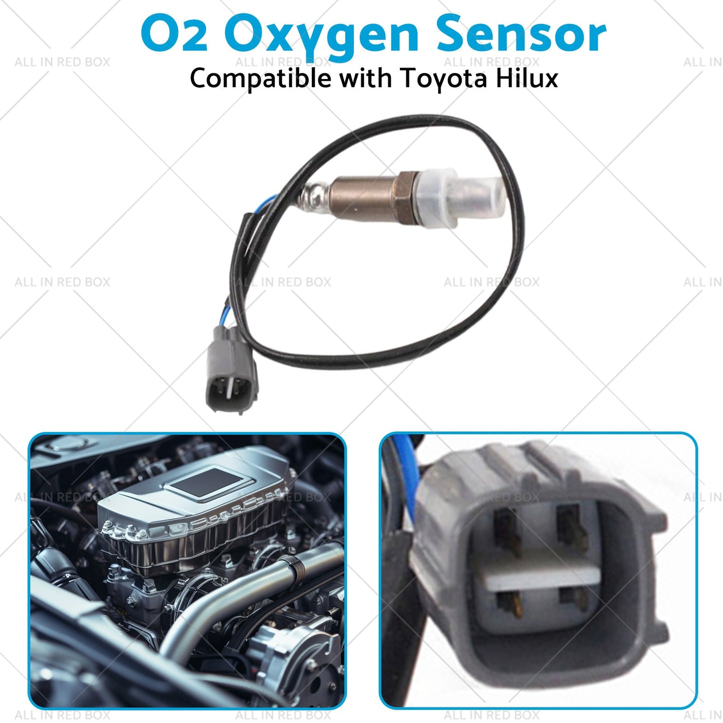 O2 Oxygen Sensor Suitable for 89467-33090 Toyota Hilux TGN16 2. 7L 2TR-FE 05-15-3