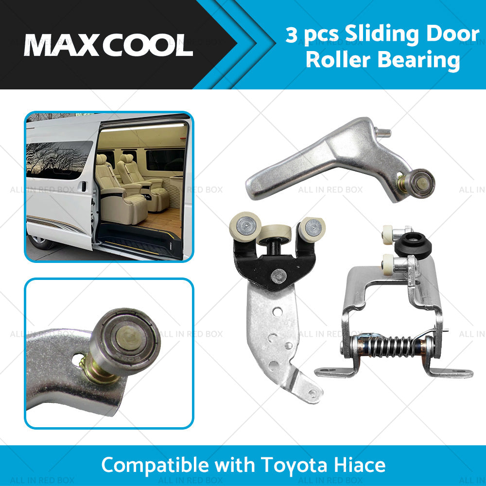 Sliding Door Hinge Roller Bearing SET LEFT Suitable For Toyota HiAce Rear 05-15-1