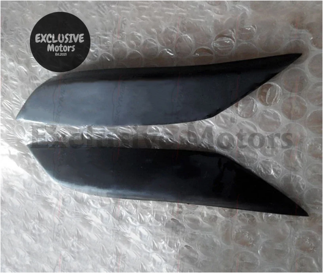 Carbon Eyebrow Fiber Headlight Trims For Nissan 350Z Z33 2003-2006