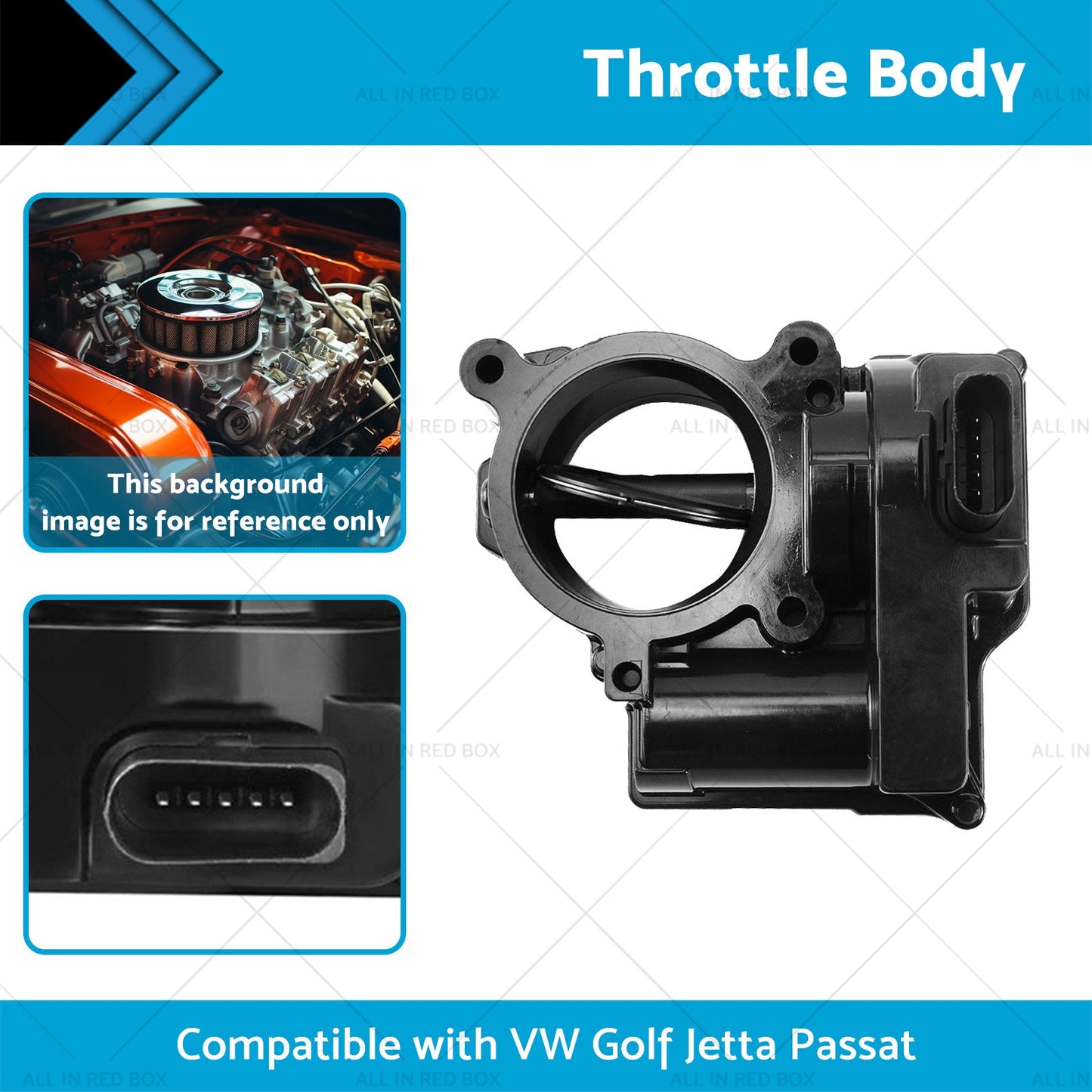 03C128063B Throttle Body Suitable for VW Golf Jetta Passat 1. 4 03C128063A-1