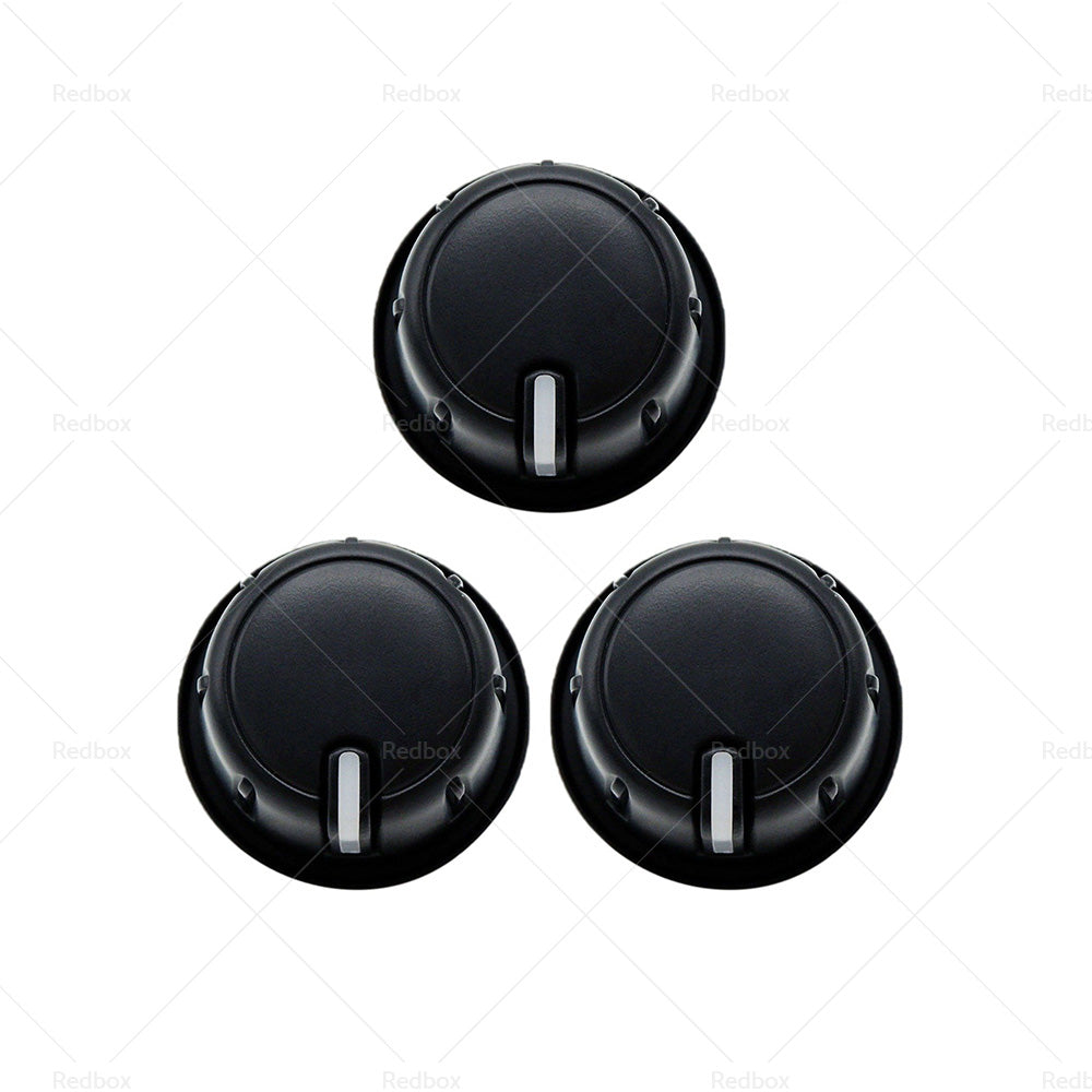 3pcs Heater Fan Control Switch Knob Suitable For Toyota Hilux Vigo TGN16 KUN16-2