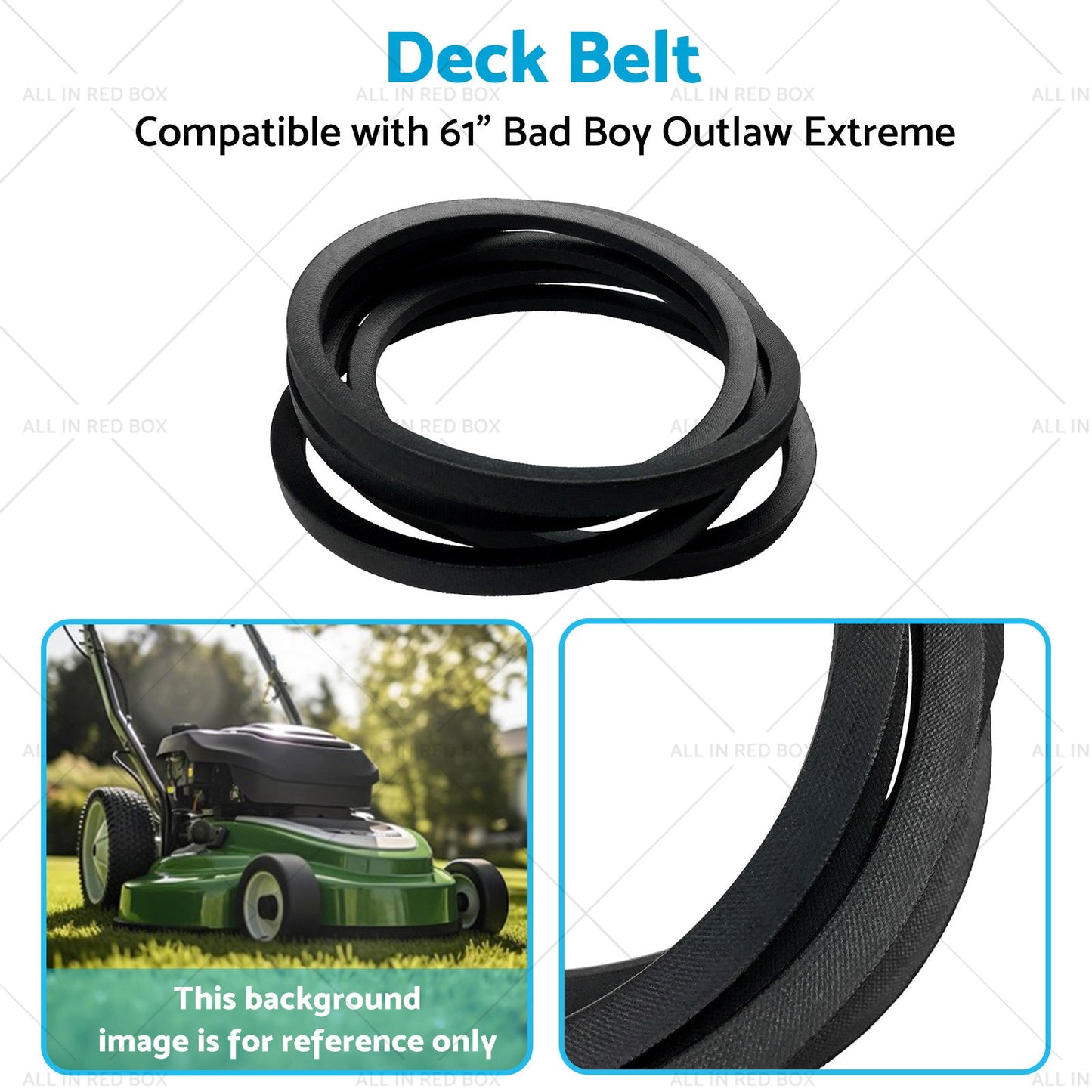041-0178-00 041017800 Deck Belt Suitable for 61 inch Bad Boy Outlaw Extreme 6100-4
