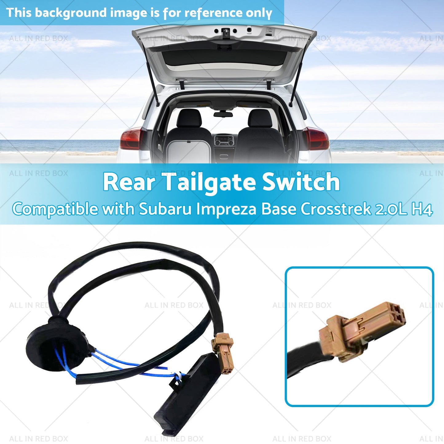 Rear Tailgate Switch Suitable for Subaru Impreza Base Crosstrek 2. 0L H4 12-17