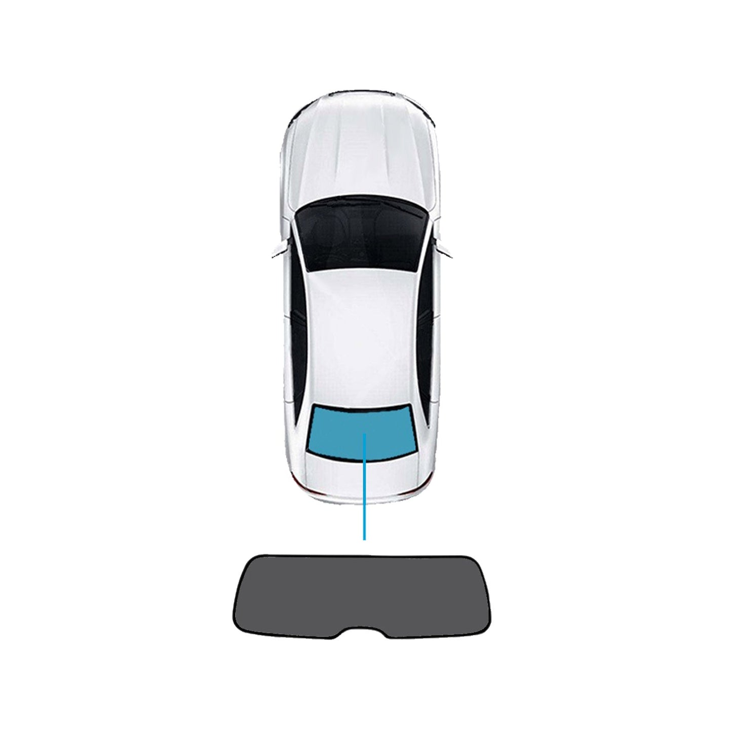 Car Window Sun Shade Magnetic Suitable For Nissan Patrol 2012–2024 Y62 Series-4