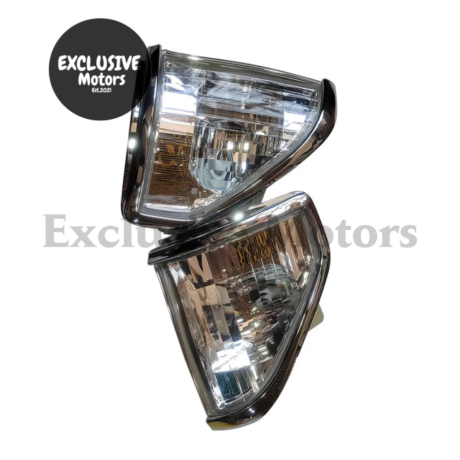 Crystal Front Corner Lamp Turn Signal For Toyota Land Cruiser Prado (1990-1996)
