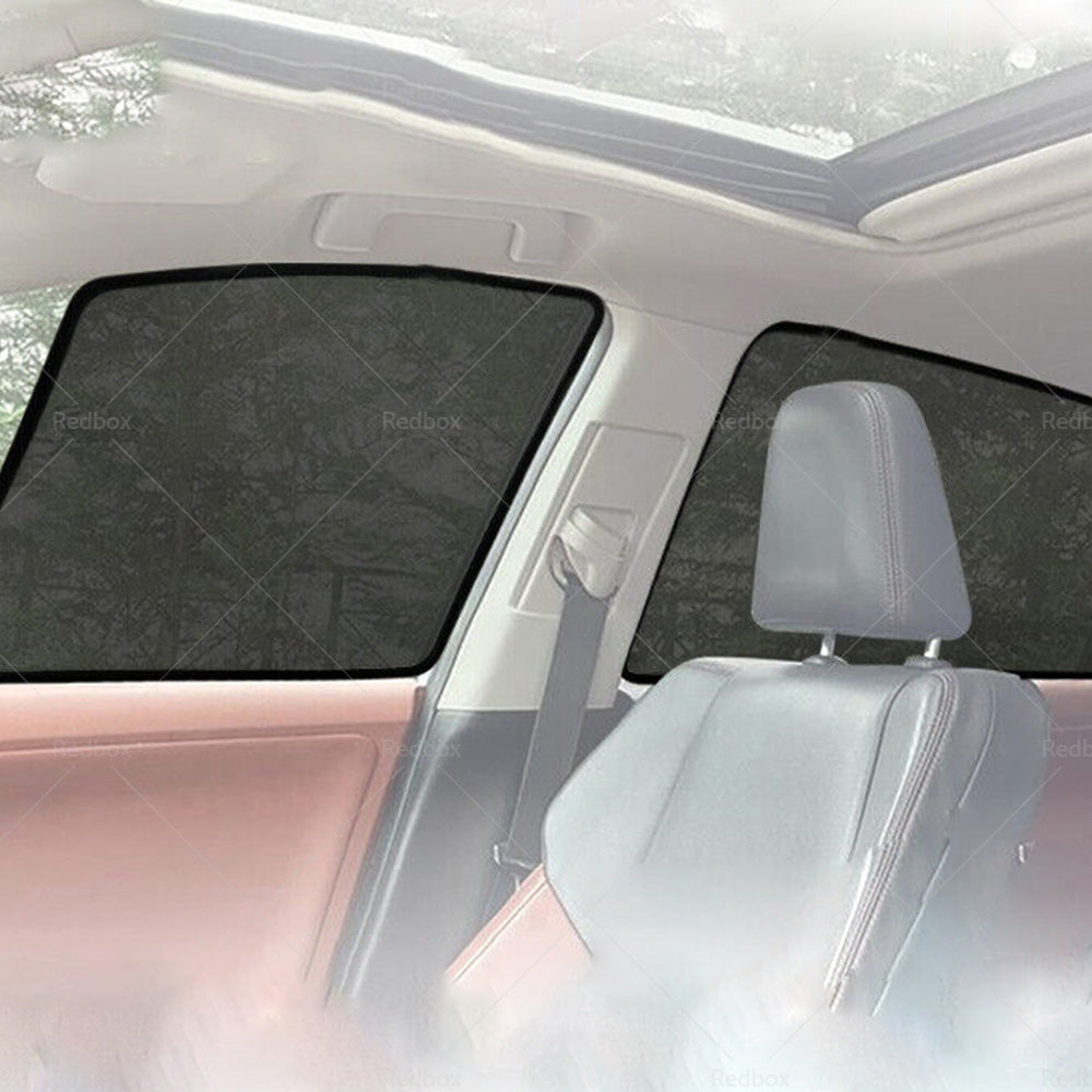 Car Window Sun Shade Compatible with Toyota RAV4 40 series Magnetic Shade Mesh-2