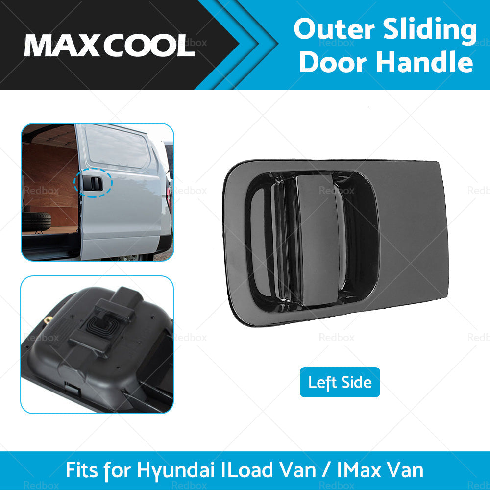 For Hyundai ILoad or IMax 2008-2019 LH Left Outer Sliding Door Handle Matte Black