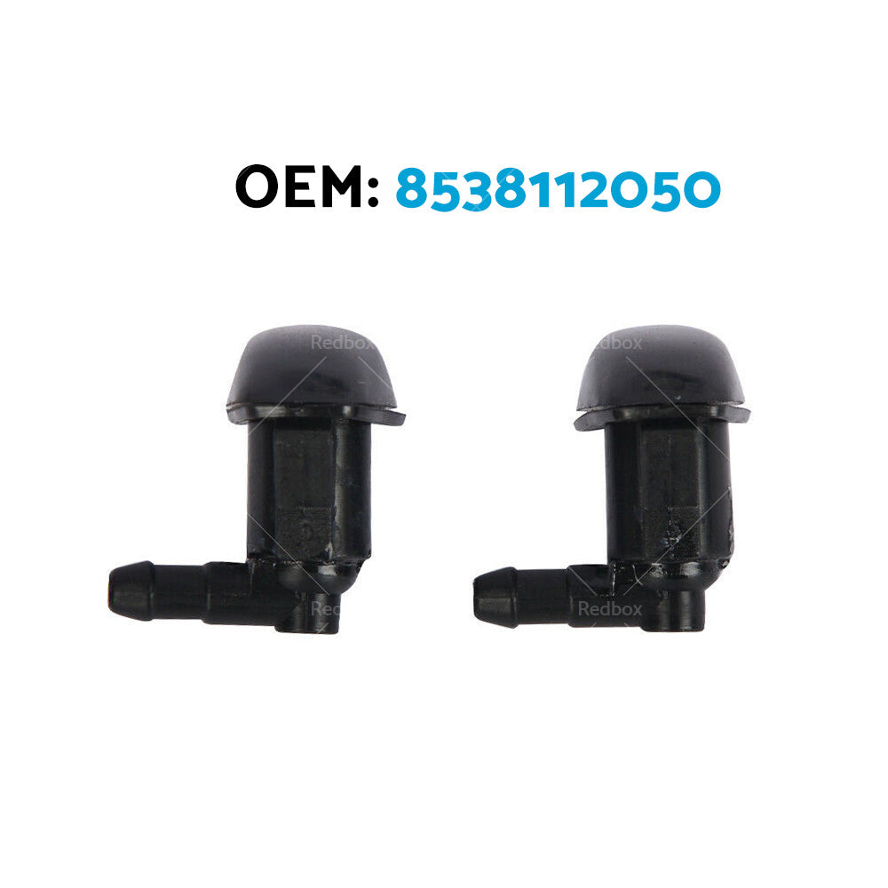 2x Windscreen Spray Washer Nozzle Suitable For Toyota LandCruiser 70 73 75 78 79-2