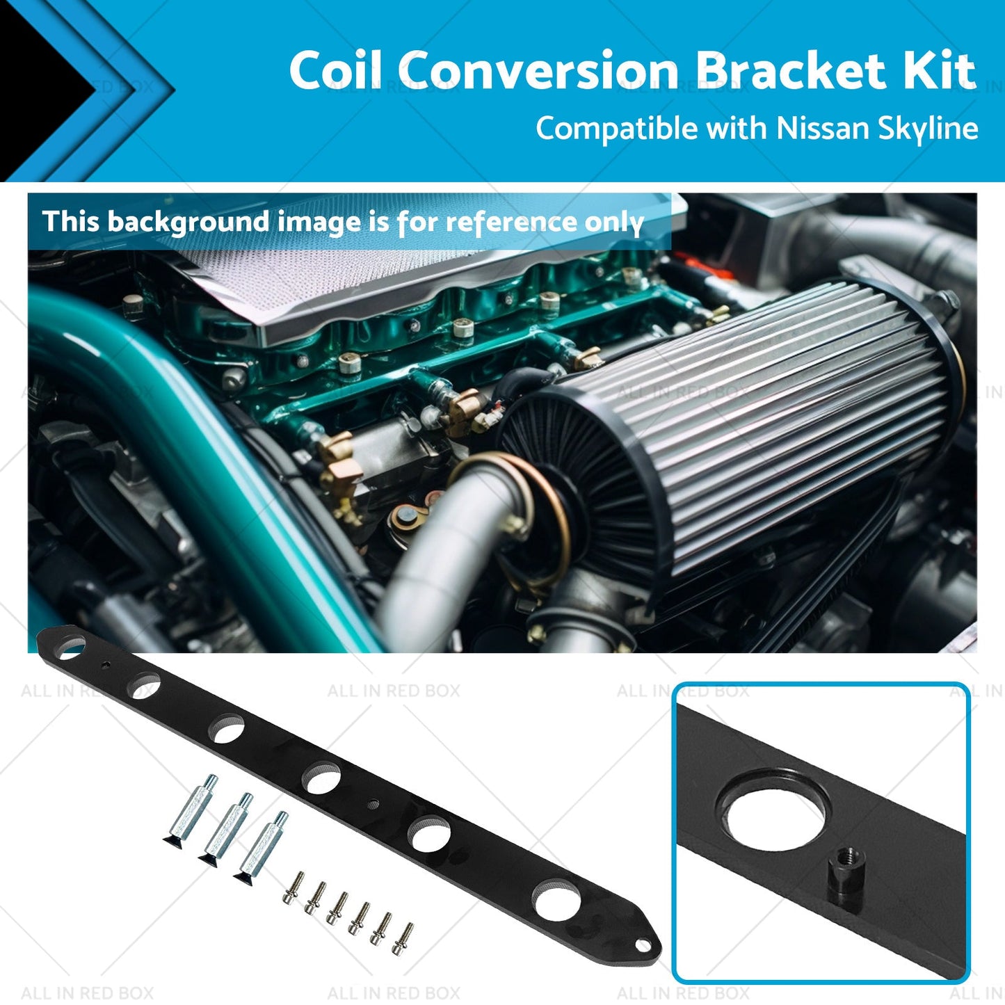 Coil Conversion Bracket Kit Suitable for Nissan Skyline RB26 RB20 RB25-0