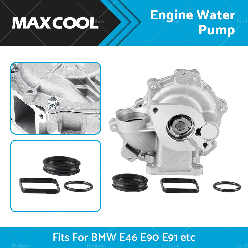 Water Pump w or Seal Suitable for BMW E46 E90 E91 E83 E88 318i 316i 320i 118i 120i