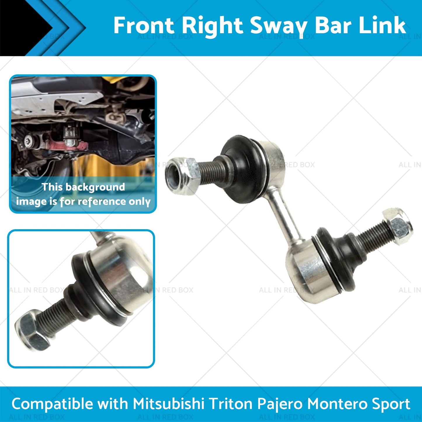 Front Right Sway Bar Link Suitable for Mitsubishi Triton L200 2WD 4WD 06-15-2