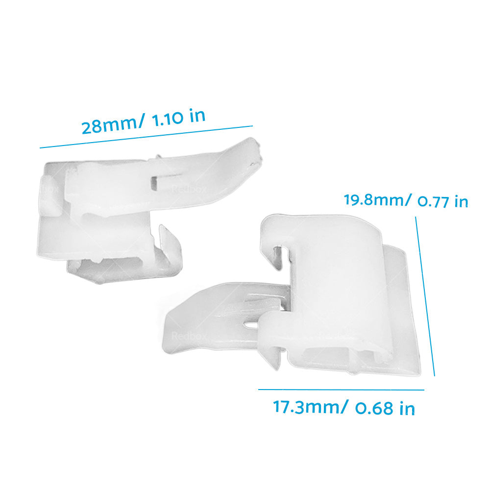 10x Window Weatherstrip Exterior Clip Suitable For Toyota LandCruiser 60 70-2