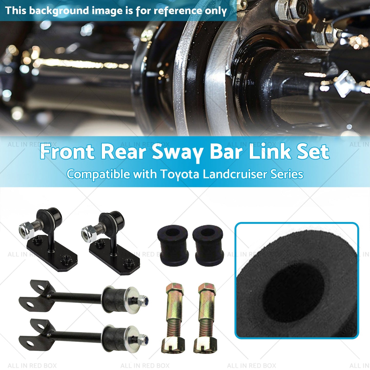 Front Rear Sway Bar Link Set Suitable for 80-105 Toyota Landcruiser Series-2