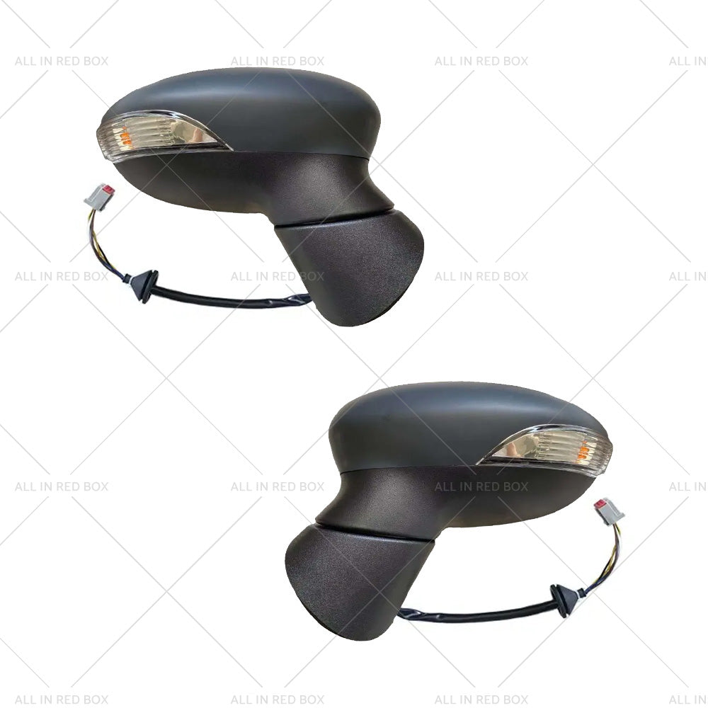 RH LH Pair Electric Door Mirror No Heat Suitable For Ford Fiesta WS WT 08~17