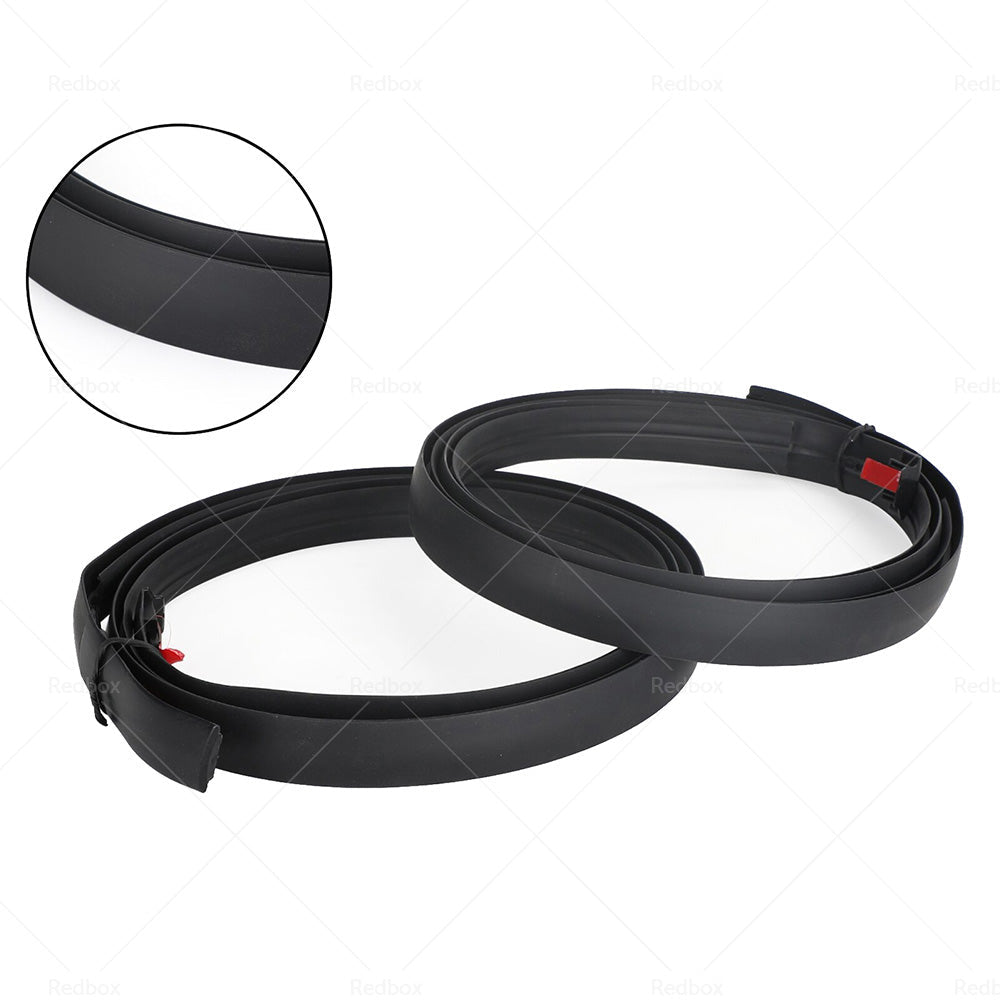 Pair LH and RH Dual Cab Roof Moulding Rubber Strip Suitable For Toyota Hilux 05-15