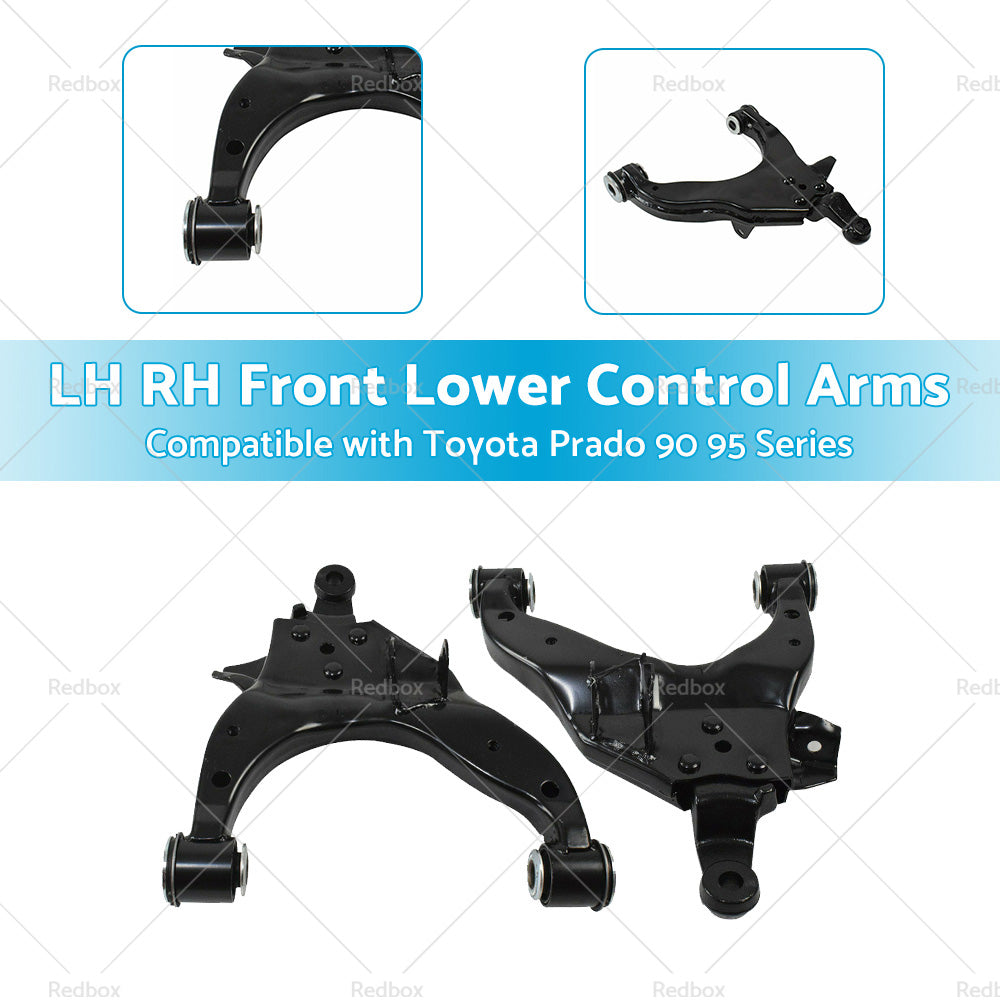 LH RH Front Lower Control Arm Suitable for Toyota Prado KZJ95 RZJ95 VZJ95 96-02-2