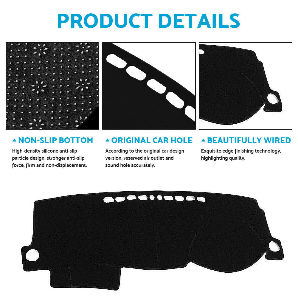 Dashboard Cover Mat Protector Suitable For Toyota Corolla 2003-2006-4