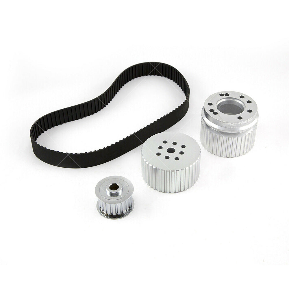 Small Block 302 351C Cleveland Gilmer and Belt Drive Pully Kit Suitable for Ford