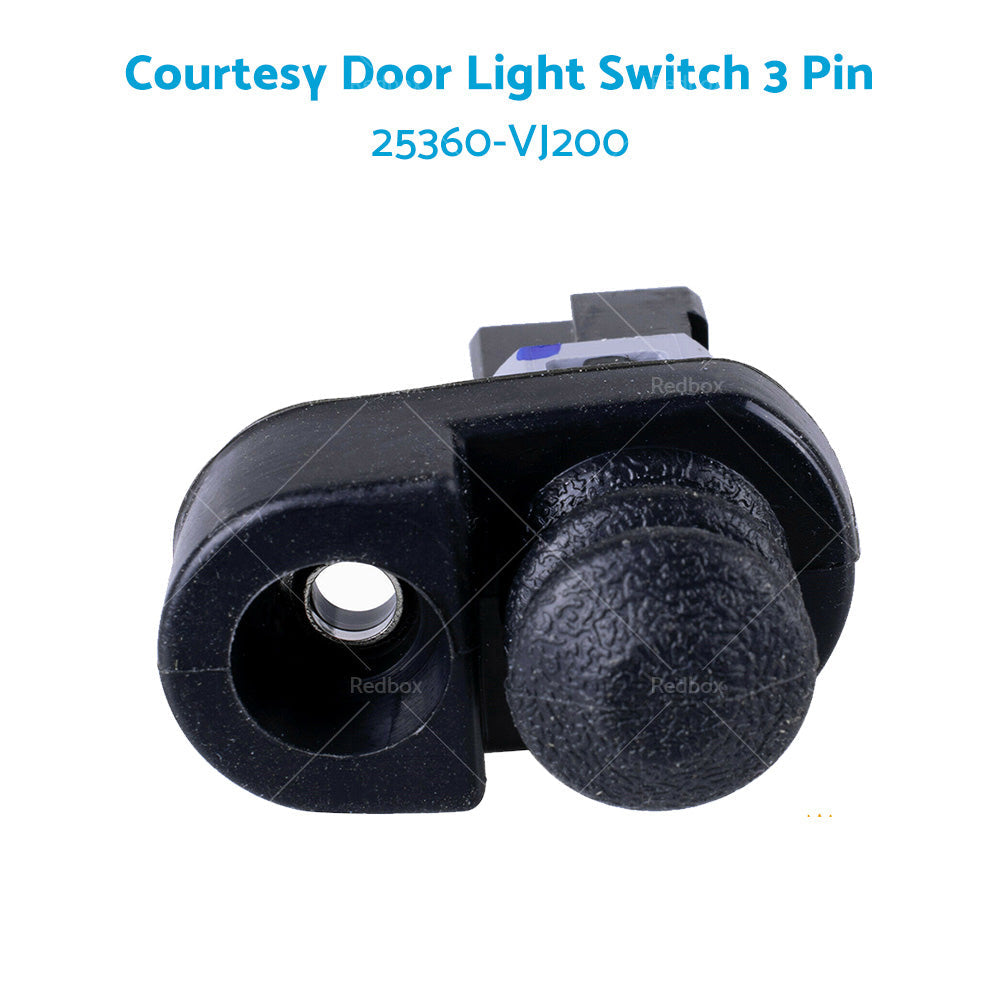 Door Courtesy Light Switch Boot 3 Pins Fits For Nissan Patrol Y61 GU Navara D22-2