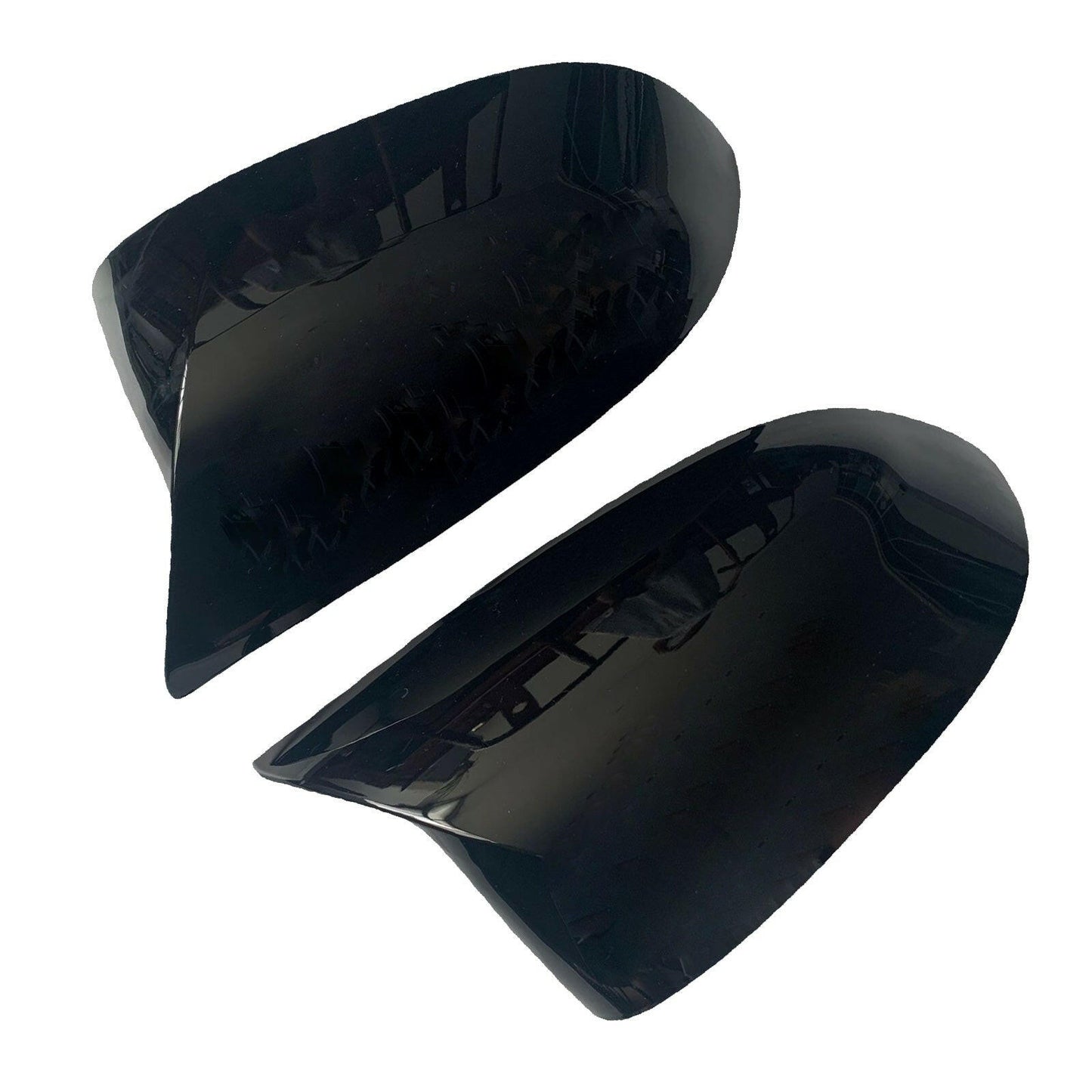 2x Black Rear Mirror Cover Caps Suitable For BMW X3 G01 / X4 G02 / X5 G05 / X6 G06-4