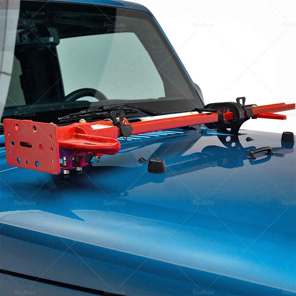 Jack Mount Bracket Hood and Rear Door Hinge Suitable for Jeep Wrangler JK JL 07-18-3