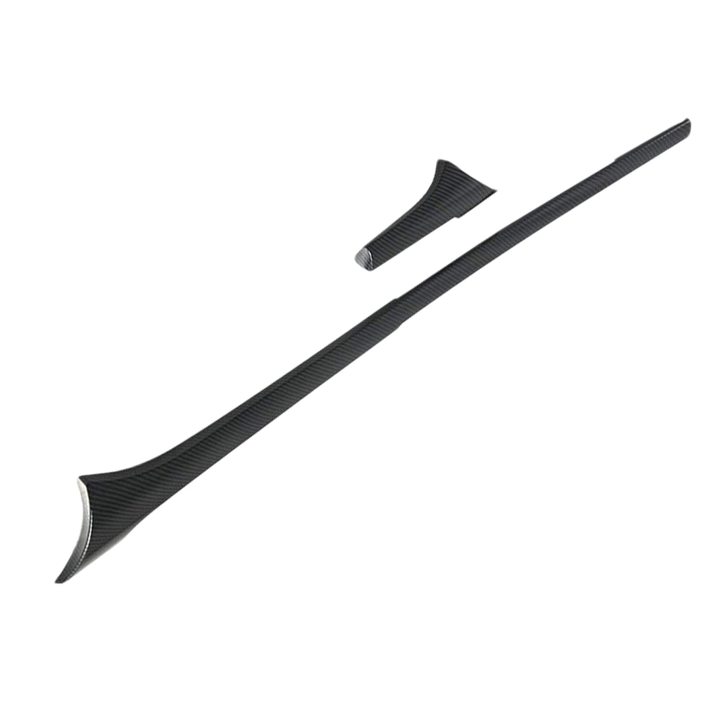 ABS Carbon Dashboard Strip Cover Trim Suitable For Toyota Hilux Revo 2015-2024-3