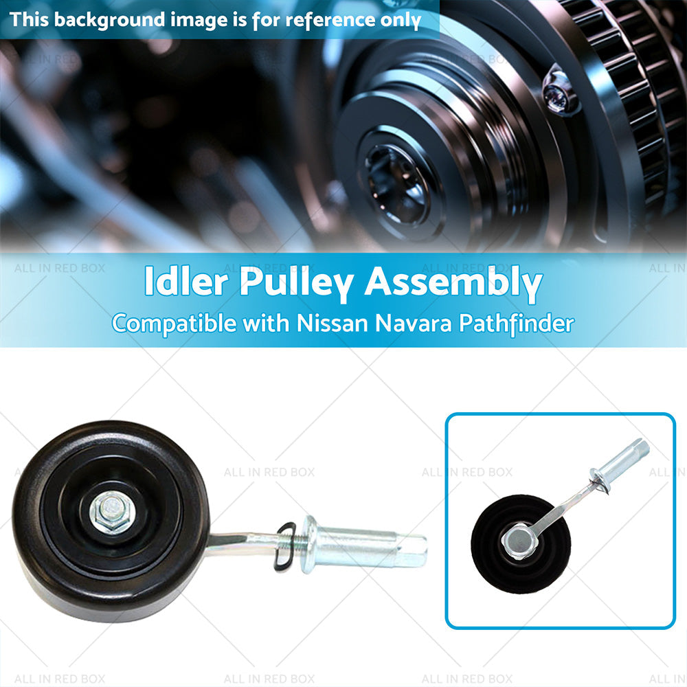 Belt Tensioner Idler Pulley Assembly for Nissan Navara D40 YD25 Pathfinder R51-2