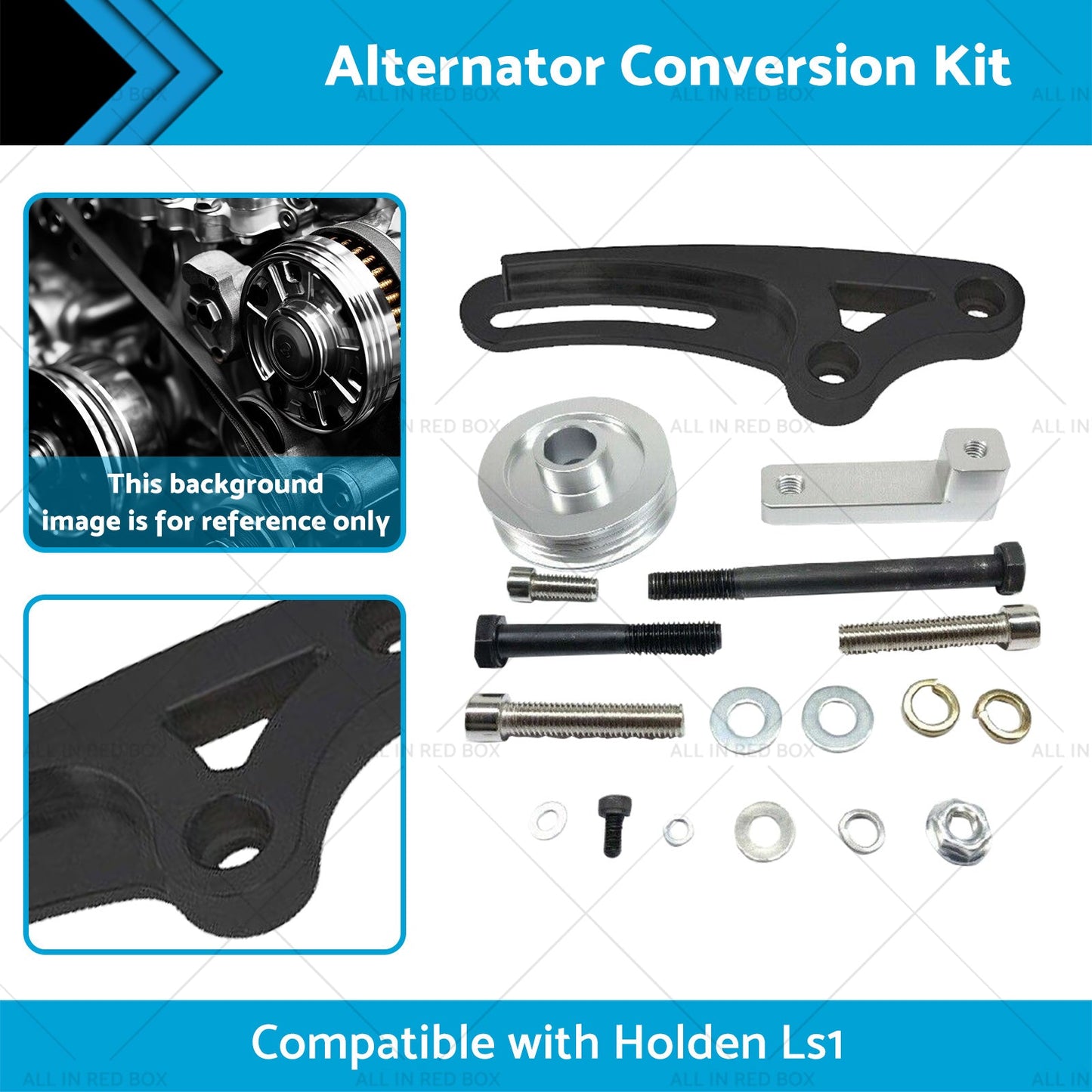 Alternator Conversion Kit Suitable for Holden Ls1 Skyline R32 RB30 RB26 R33 R34-1