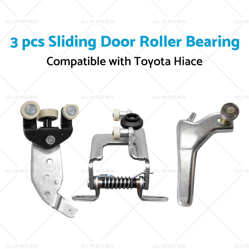 Sliding Door Hinge Roller Bearing SET LEFT Suitable For Toyota HiAce Rear 05-15-2