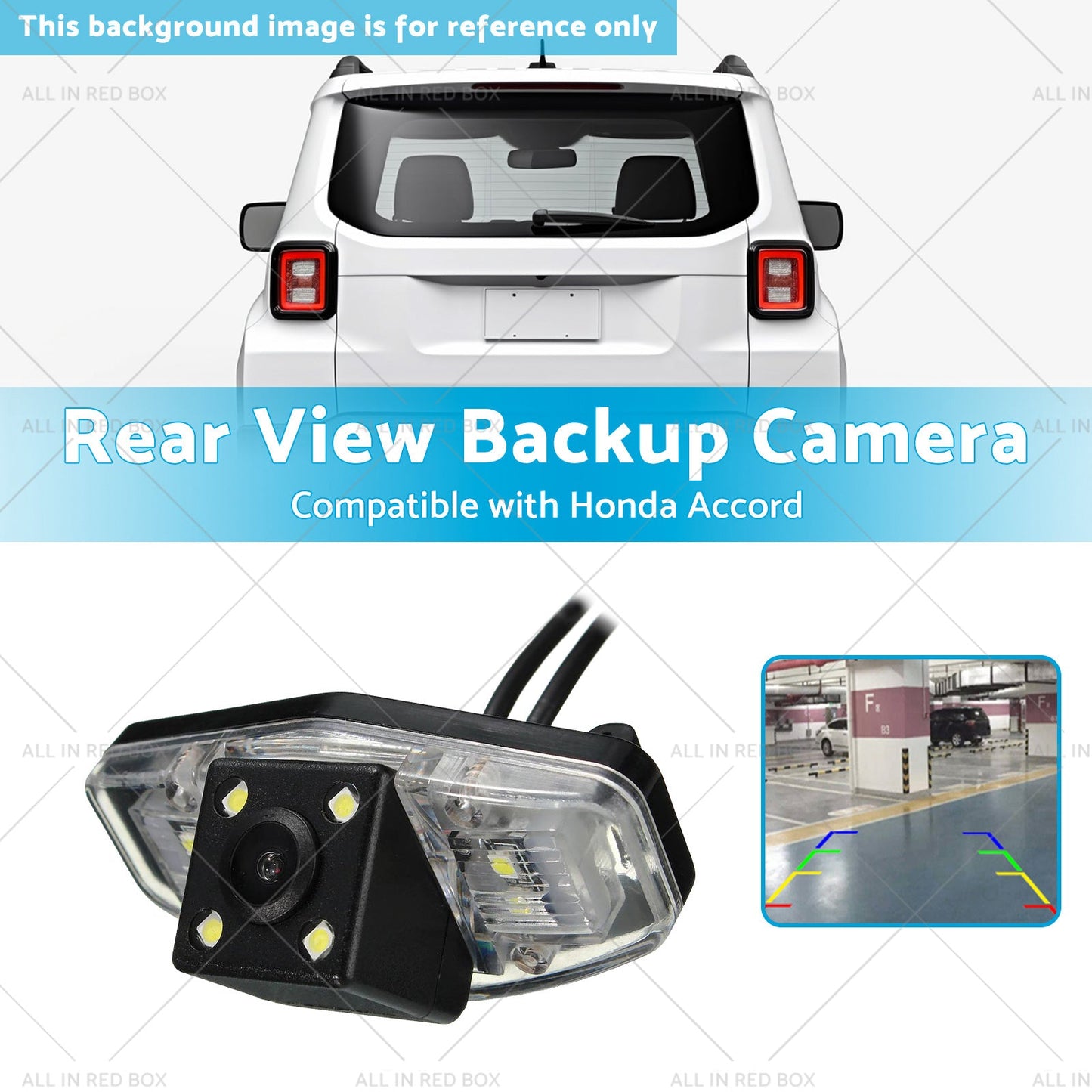Reverse Camera Rear View Backup Camera Suitable for Honda Accord EK Pilot Civic-2