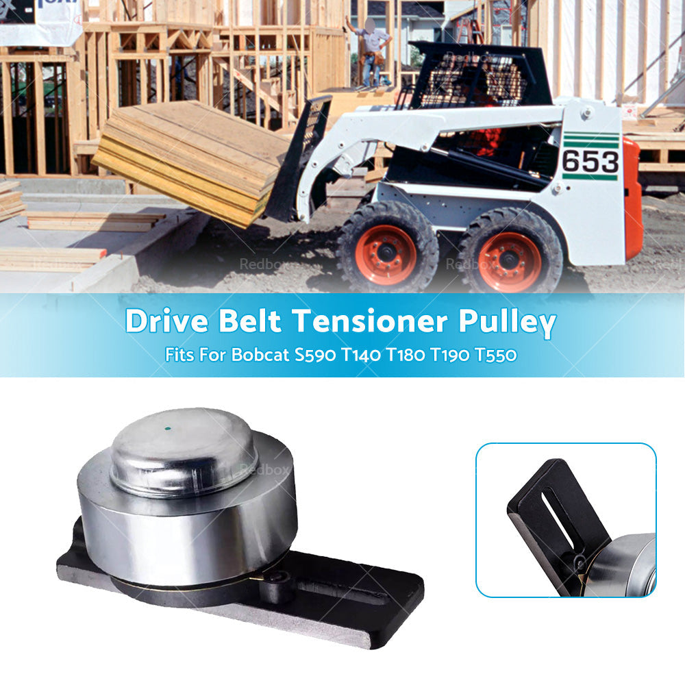 Suitable for Bobcat Drive Belt Tensioner Pulley 6735884 6711698 S130 S175 S185-2