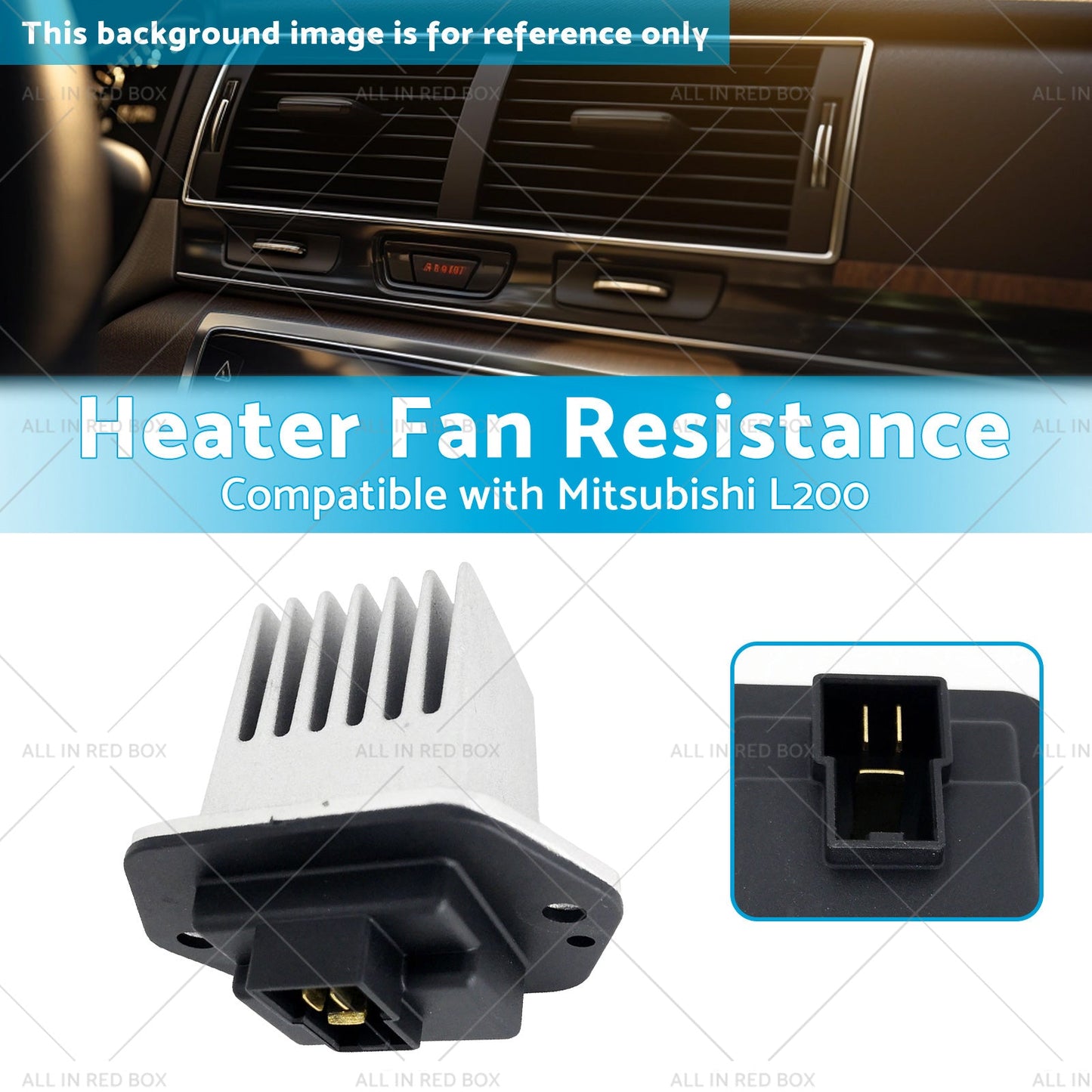 Heater Fan Resistance Suitable for 2. 5i Mitsubishi L200 05 Pajero Sport 08-2