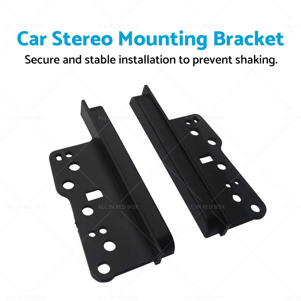 Car Stereo Side Trims Brackets 2Din Double Fascia Facia Dash Suitable For Toyota-1