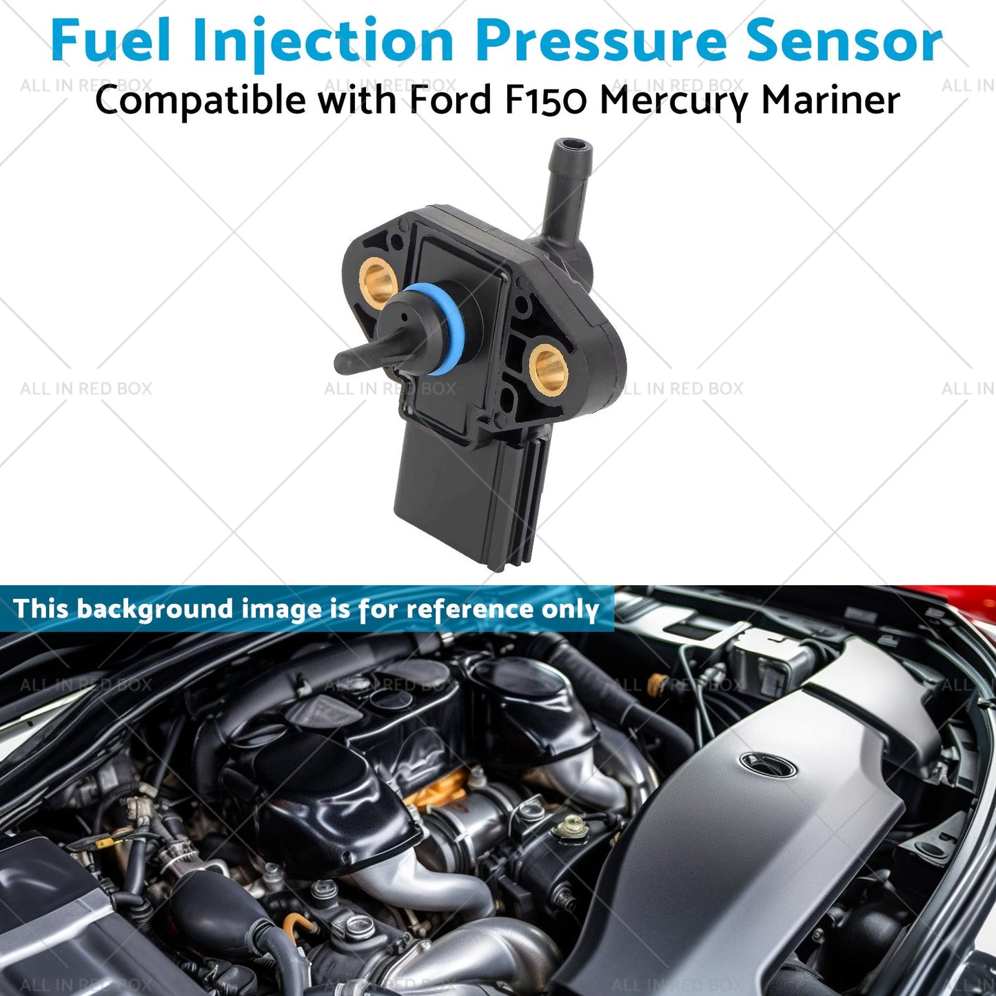 0261230094 Fuel Injection Pressure Sensor Suitable for Ford F150 Mercury Mariner-4
