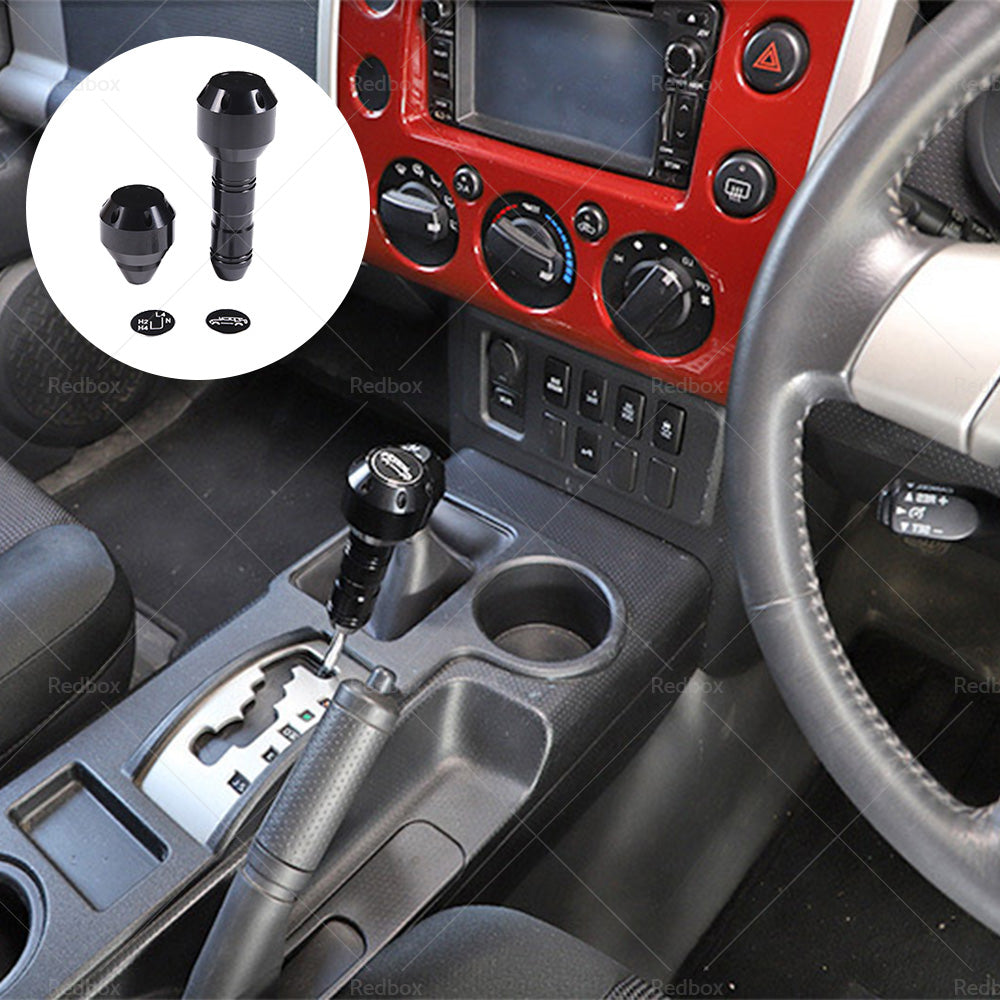 Black Alloy Gear Grab Knob Rod Stick Suitable For Toyota FJ Cruiser 2007-2021-2