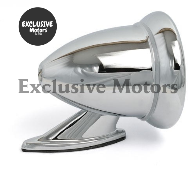 Bullet Style Door Mirror chrome
