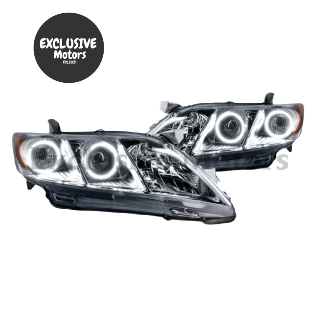 S Drl Led Angel Eyes Kit For Toyota Camry Xv40 2006-2009