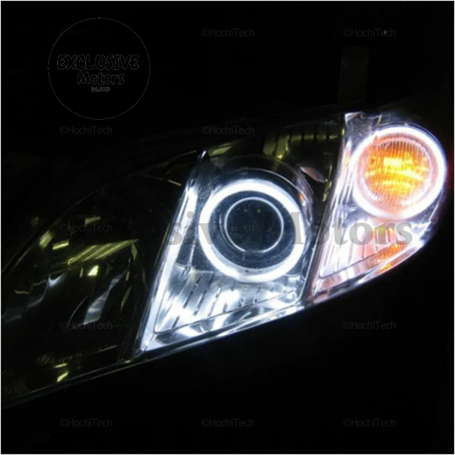 S Drl Led Angel Eyes Kit For Toyota Camry Xv40 2006-2009